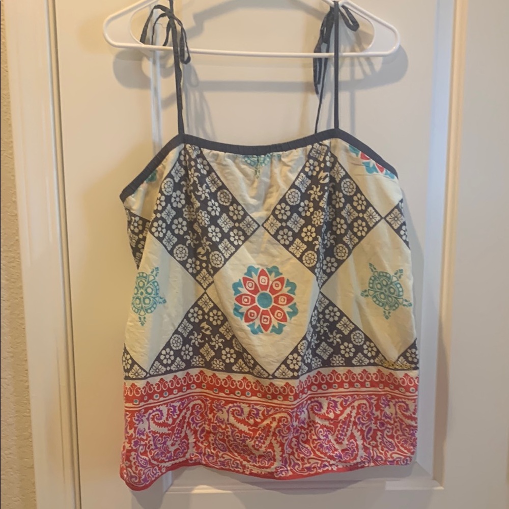 Bohemian Print Women's Top